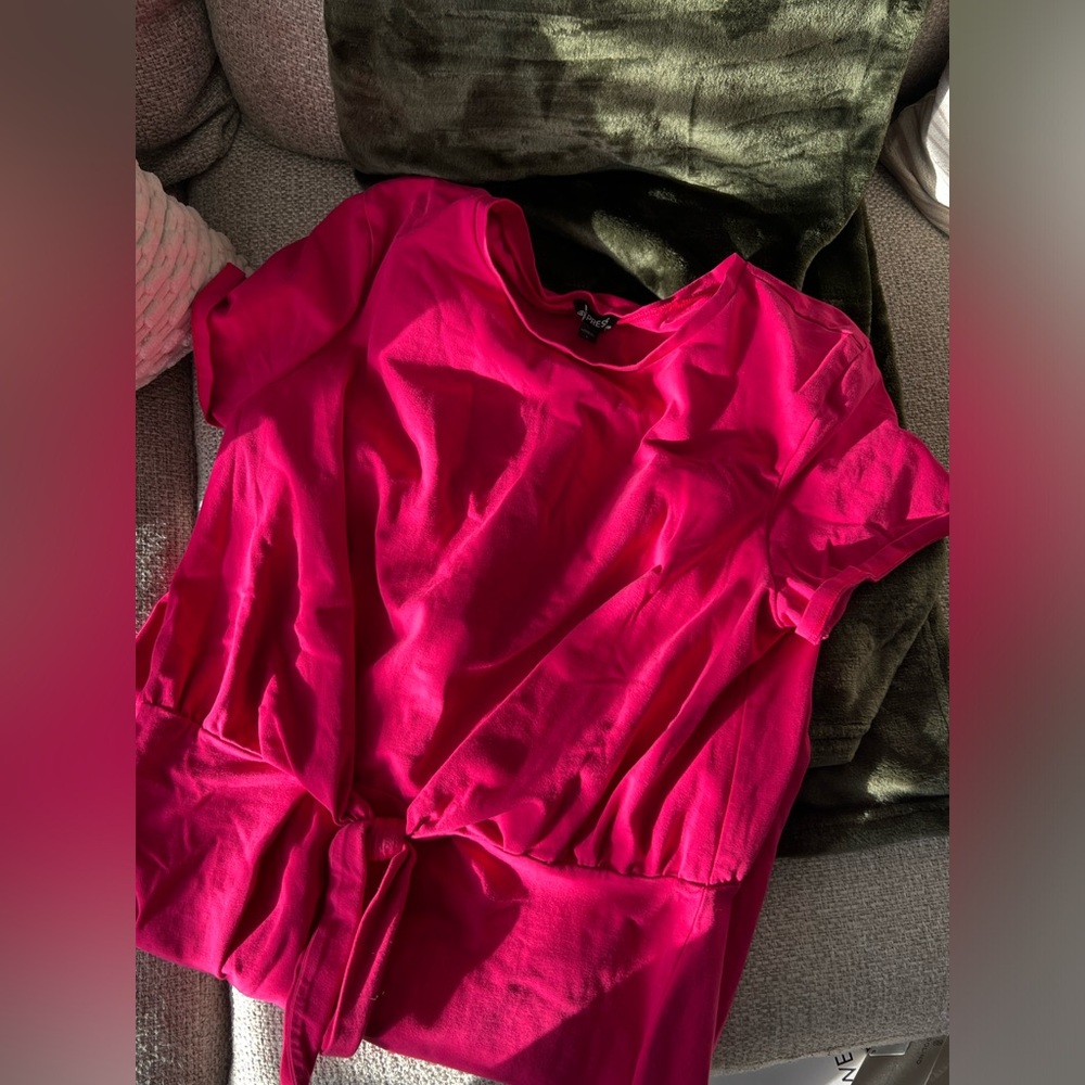 Express Tie Front Dress